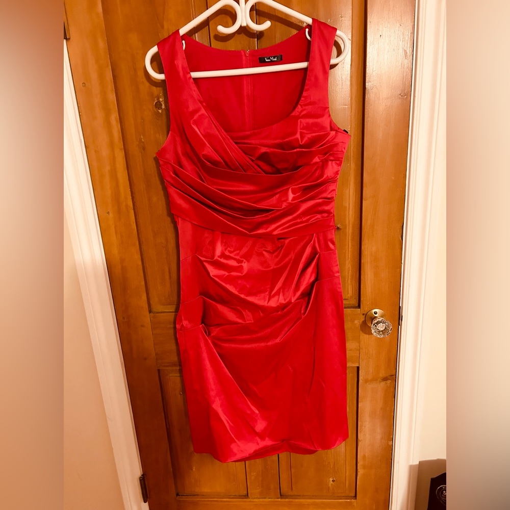 Beautiful, elegant satin dress.